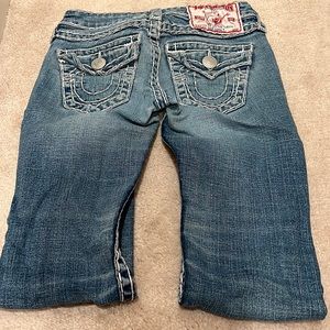 True Religion Jeans - Julie Super T - White stitch